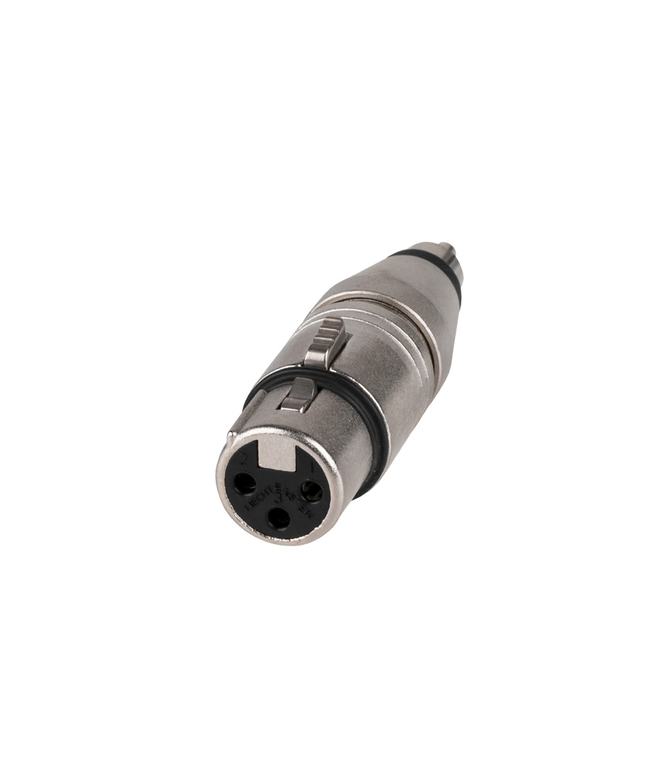 Neutrik 3-Pole XLR Male to RCA Male Adapter